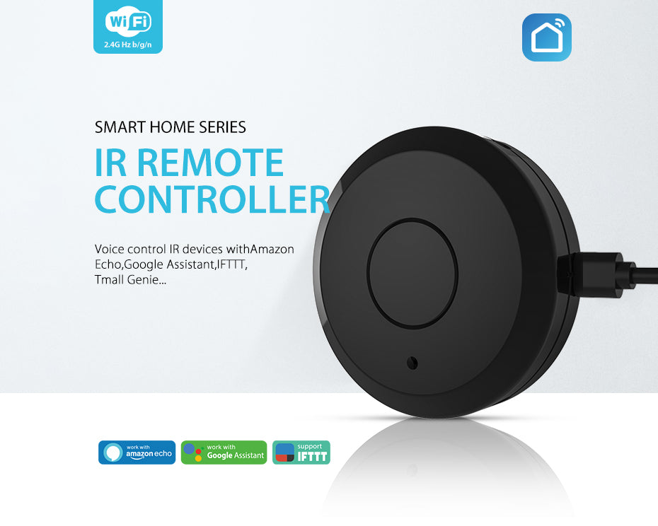 AVATTO S07 Tuya Universal Smart 2.4G WiFi IR Remote Control with Alexa,Google Home Voice Control Infrared Smart Home Automation