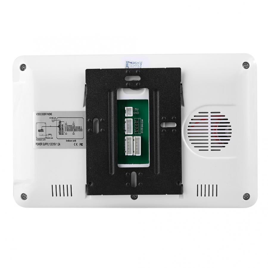 Smart Doorbell 4.3in 3 Monitors Video Intercom Night Doorbell Intelligent Doorphone System