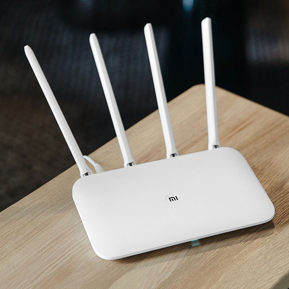 Original Xiaomi Router 4 Wifi Repeater 2.4G 5GHz 1167Mbps Fiber-optic Full Gigabit Smart Router 128MB MiNet Fast Mi APP Connect