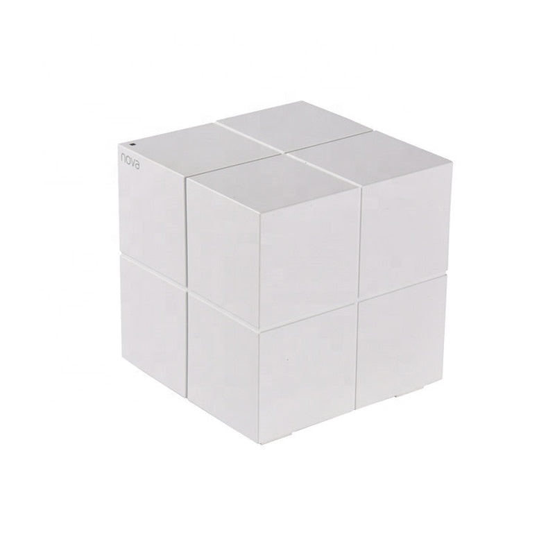 Tenda Nova MW6 Whole Home Mesh WiFi Gigabit System with AC1200 2.4G/5.0GHz WiFi Wireless Router and Repeater, APP Remote Manage