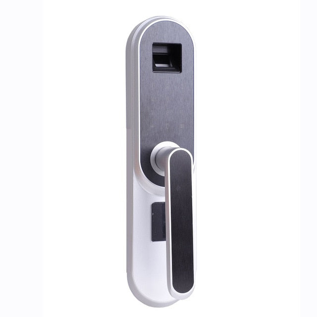 LACHCO Biometric Electronic Door Lock Smart Fingerprint, Code, Key Touch Screen Digital Password Lock for home office L17013MB