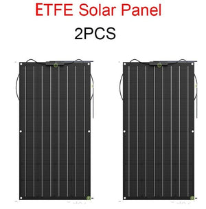 Flexible solar panel 100W 200w 300w 400w 12V panel solar battery charger Monocrystalline solar cell for 1000w home system kit