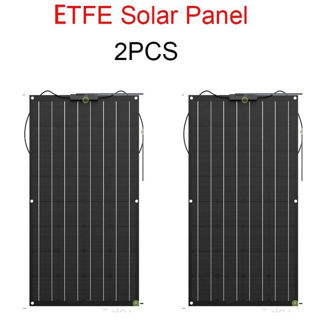 Flexible solar panel 100W 200w 300w 400w 12V panel solar battery charger Monocrystalline solar cell for 1000w home system kit