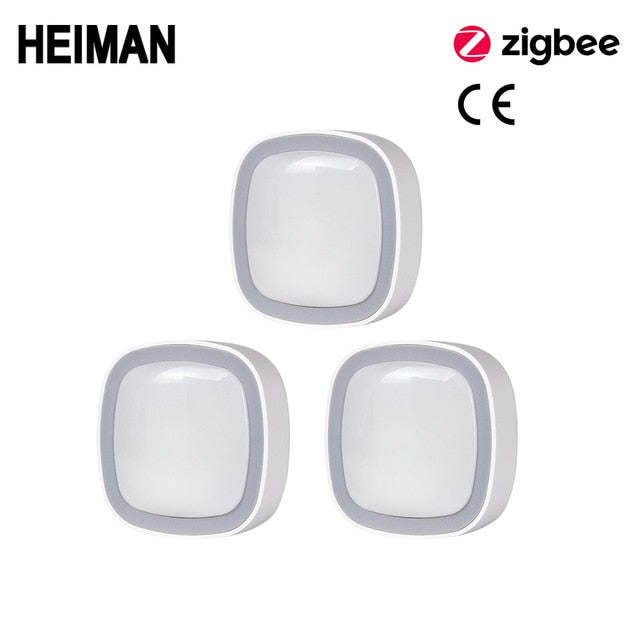 HEIMAN Zigbee Motion Sensor Smart Movement PIR Human Body Detector with smart home / house alarm