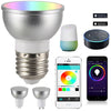 Dimmable Wi-Fi Smart LED Light Bulb Timer RGB Color for Amazon Alexa Google Assistant --M25