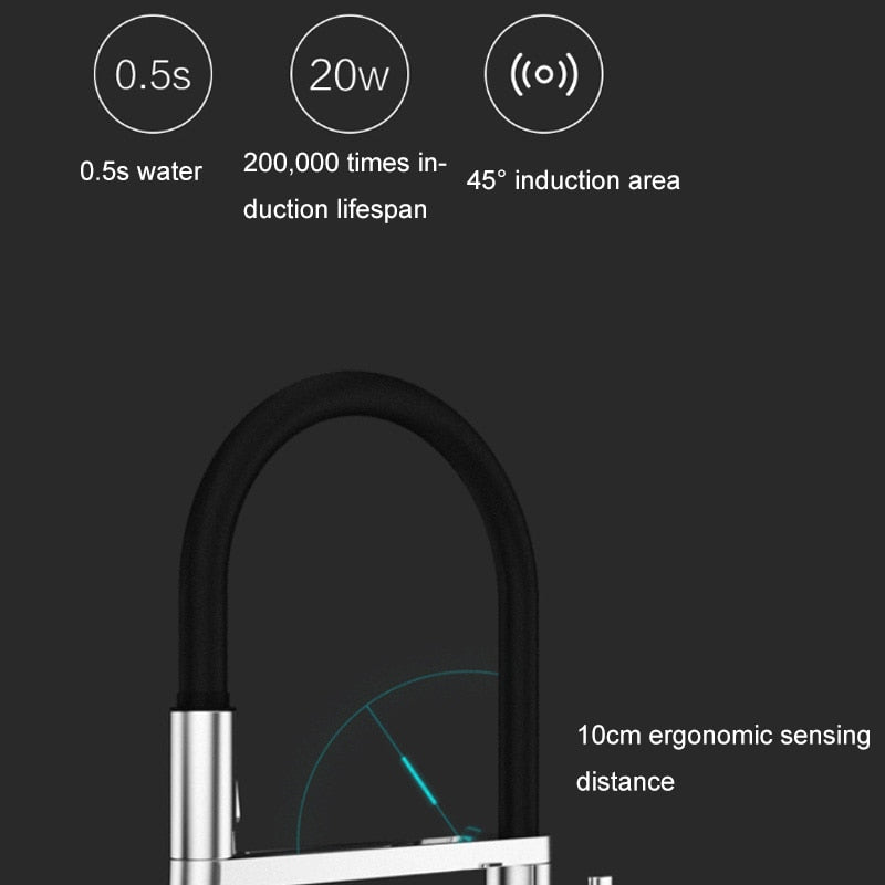 Diiib Dabai Smart Inductive Faucet Kitchen Intelligent Sensor Water Saving Aerator Universal Tube Sensitive From xiaomi youpin