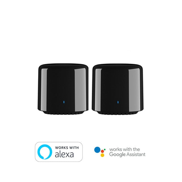 2Pack BroadLink RM4 BestCon RM4C mini WiFi IR Smart Home Automation Remote Voice Control Compatible With Alexa Google Assistant