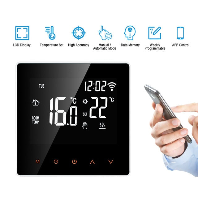 Programmable Temperature Controller Thermostat Temperature Controller Smart Thermostat Digital Temperature Controller