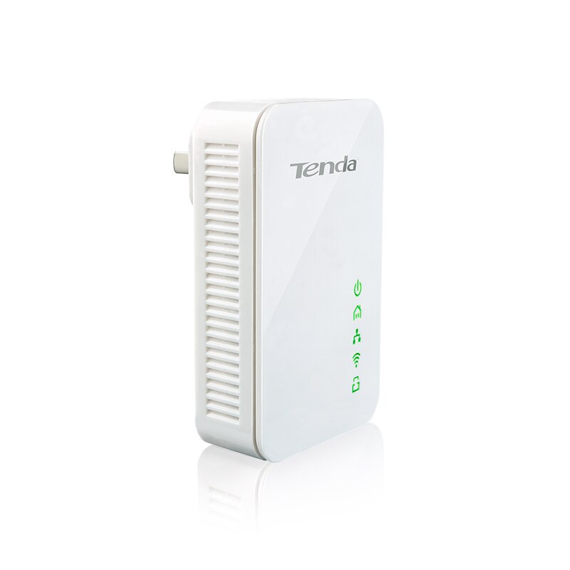 Tenda P202+PA202 Mini 300Mbps PowerLine Ethernet Adapter,PLC adapter, Compatible with Wireless Wifi Router, IPTV, Plug and Play