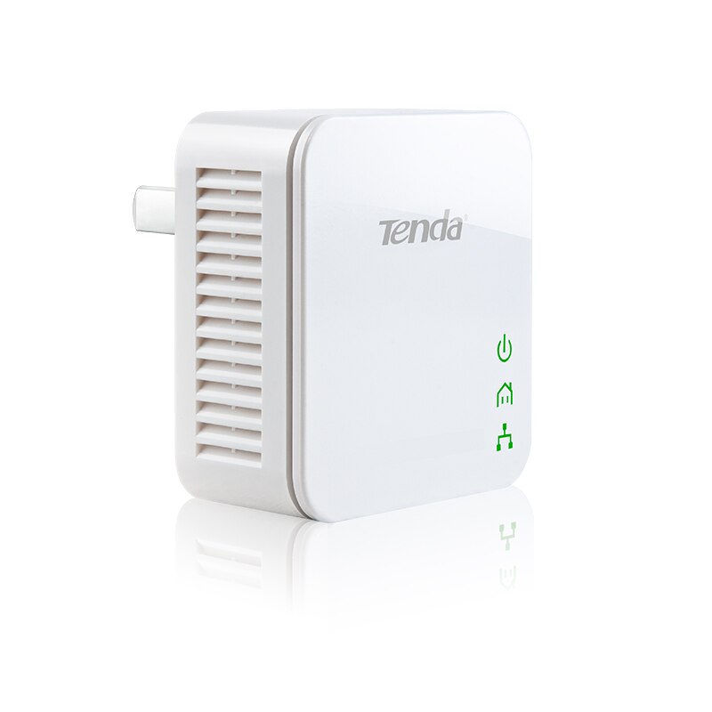 Tenda P202+PA202 Mini 300Mbps PowerLine Ethernet Adapter,PLC adapter, Compatible with Wireless Wifi Router, IPTV, Plug and Play