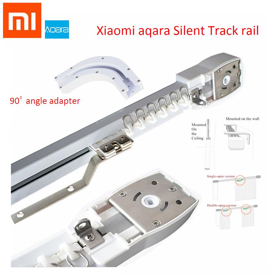 Original Electric CurtaFor Xiaomi Mijia Aqara Motor Automatic Curtain Rail System Smart home Super Quite silent angle optional